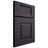 Shiloh Cabinetry Full Overlay Hamlin White Oak Plain Cut Harbor Door