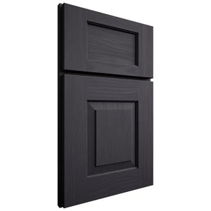 Shiloh Cabinetry Full Overlay Hamlin White Oak Plain Cut Harbor Door