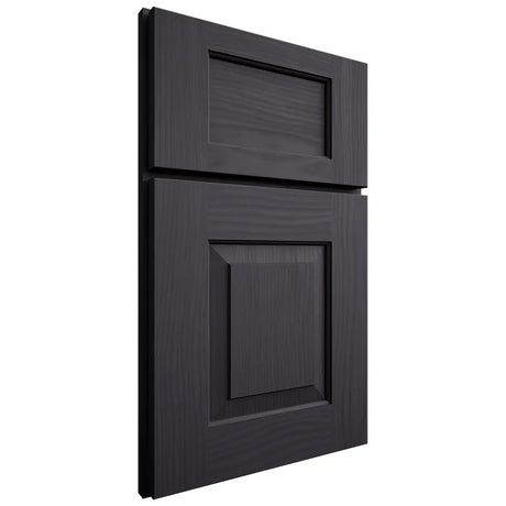 Shiloh Cabinetry Full Overlay Hamlin White Oak Plain Cut Harbor Door