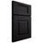 Shiloh Cabinetry Full Overlay Hamlin White Oak Plain Cut Ink Door