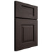 Shiloh Cabinetry Full Overlay Hamlin White Oak Plain Cut Morel Door