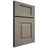 Shiloh Cabinetry Full Overlay Hamlin White Oak Plain Cut Thyme Door