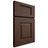 Shiloh Cabinetry Full Overlay Hamlin White Oak Quarter Sawn Braun Door
