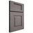 Shiloh Cabinetry Full Overlay Hamlin White Oak Quarter Sawn Flagstone Door