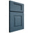 Shiloh Cabinetry Full Overlay Hamlin White Oak Quarter Sawn Hudson Door