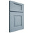 Shiloh Cabinetry Full Overlay Hamlin White Oak Quarter Sawn Sky Door