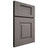 Shiloh Cabinetry Full Overlay Hamlin White Oak Rift Cut Flagstone Door