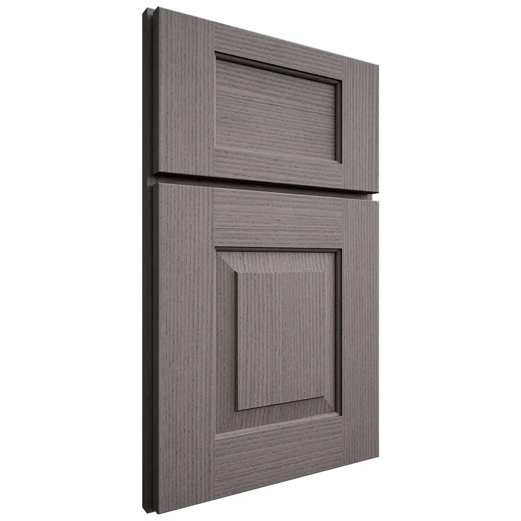 Shiloh Cabinetry Full Overlay Hamlin White Oak Rift Cut Flagstone Door