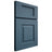 Shiloh Cabinetry Full Overlay Hamlin White Oak Rift Cut Hudson Door