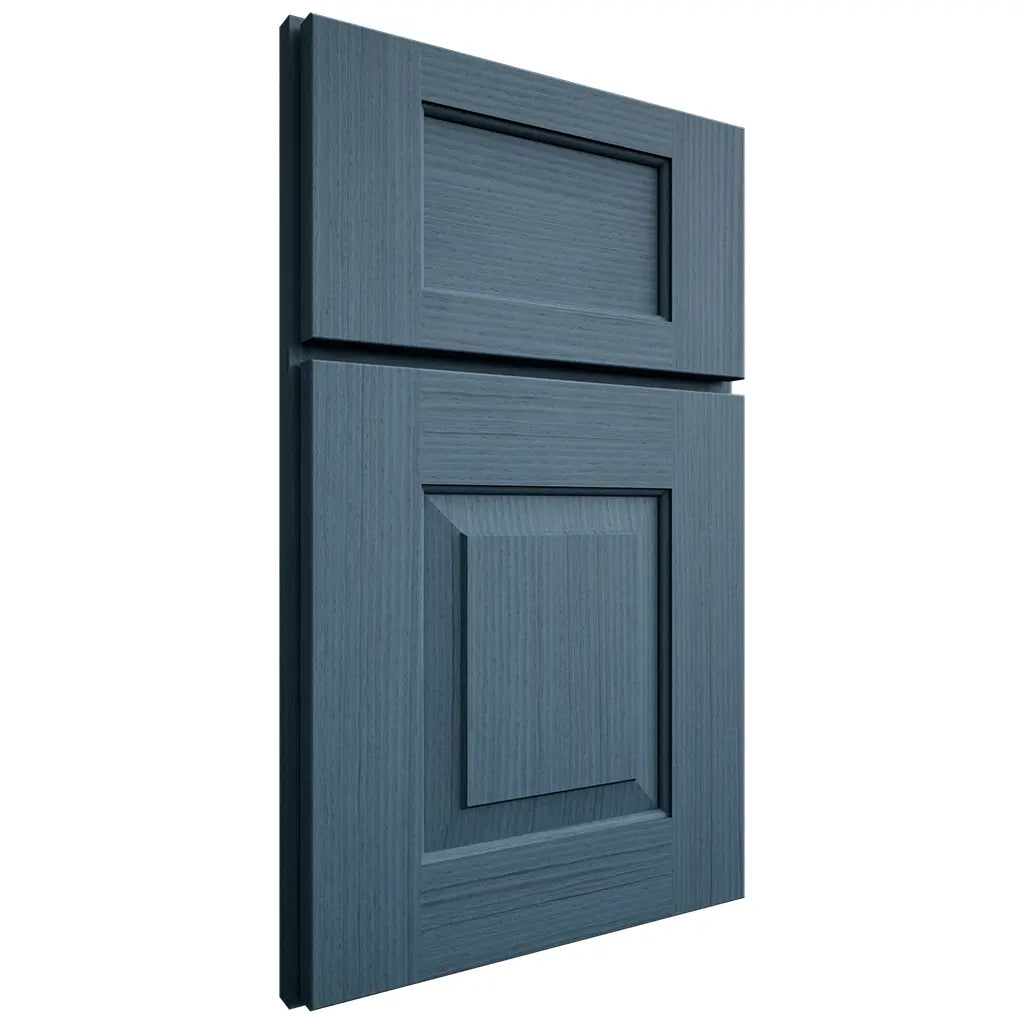 Shiloh Cabinetry Full Overlay Hamlin White Oak Rift Cut Hudson Door