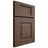 Shiloh Cabinetry Full Overlay Hamlin White Oak Rift Cut Mineral Door