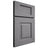 Shiloh Cabinetry Full Overlay Hamlin White Oak Rift Cut Sterling Door