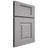 Shiloh Cabinetry Full Overlay Hamlin White Oak Rift Cut Stratus Door