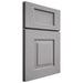 Shiloh Cabinetry Full Overlay Hamlin White Oak Rift Cut Stratus Door