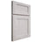 Shiloh Cabinetry Full Overlay Hanover Alder Plain Cut Cotton Door