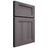 Shiloh Cabinetry Full Overlay Hanover Hickory Plain Cut Cadet Door