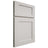 Shiloh Cabinetry Full Overlay Hanover Paintable Beige Door