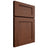 Shiloh Cabinetry Full Overlay Hanover Walnut Plain Cut Rye Door
