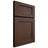 Shiloh Cabinetry Full Overlay Hanover White Oak Plain Cut Braun Door