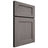 Shiloh Cabinetry Full Overlay Hanover White Oak Plain Cut Flagstone Door