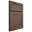 Shiloh Cabinetry Full Overlay Hanover White Oak Plain Cut Mineral Door