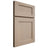 Shiloh Cabinetry Full Overlay Hanover White Oak Plain Cut Straw Door
