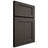 Shiloh Cabinetry Full Overlay Hanover White Oak Quarter Sawn Creekside Door
