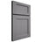 Shiloh Cabinetry Full Overlay Hanover White Oak Quarter Sawn Sterling Door