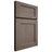 Shiloh Cabinetry Full Overlay Hanover White Oak Rift Cut Clay Door
