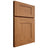 Shiloh Cabinetry Full Overlay Hartford Alder Plain Cut Caramel Door
