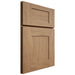 Shiloh Cabinetry Full Overlay Hartford Alder Plain Cut Dusty Road Door