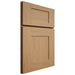 Shiloh Cabinetry Full Overlay Hartford Alder Plain Cut Natural Door
