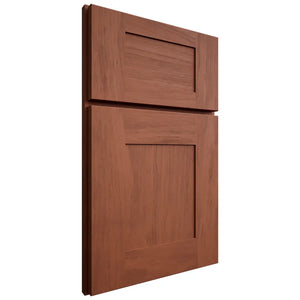 Shiloh Cabinetry Full Overlay Hartford Alder Plain Cut Sierra Door