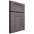 Shiloh Cabinetry Full Overlay Hartford Hickory Plain Cut Cadet Door