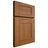 Shiloh Cabinetry Full Overlay Hartford Hickory Plain Cut Chestnut Door