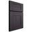 Shiloh Cabinetry Full Overlay Hartford Hickory Plain Cut Harbor Door