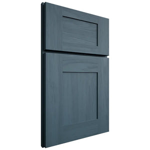 Shiloh Cabinetry Full Overlay Hartford Hickory Plain Cut Hudson Door