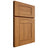 Shiloh Cabinetry Full Overlay Hartford Hickory Plain Cut Medium Door
