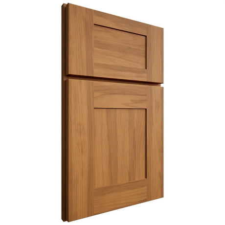 Shiloh Cabinetry Full Overlay Hartford Hickory Plain Cut Medium Door