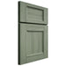 Shiloh Cabinetry Full Overlay Hartford Hickory Plain Cut Moss Door