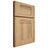 Shiloh Cabinetry Full Overlay Hartford Hickory Plain Cut Natural Door