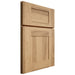 Shiloh Cabinetry Full Overlay Hartford Hickory Plain Cut Natural Door