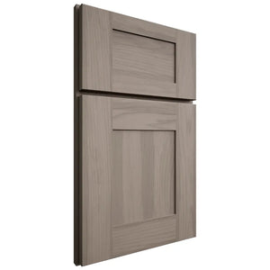 Shiloh Cabinetry Full Overlay Hartford Hickory Plain Cut Sterling Door
