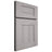 Shiloh Cabinetry Full Overlay Hartford Hickory Plain Cut Stratus Door