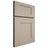 Shiloh Cabinetry Full Overlay Hartford Maple Plain Cut Pebble Door