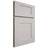Shiloh Cabinetry Full Overlay Hartford Paintable Amazing Gray Door
