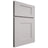 Shiloh Cabinetry Full Overlay Hartford Paintable Light French Gray Door