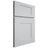 Shiloh Cabinetry Full Overlay Hartford Paintable Niebla Azul Door