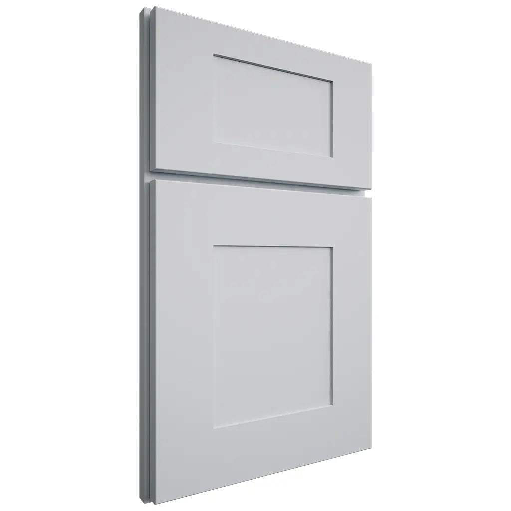Shiloh Cabinetry Full Overlay Hartford Paintable Niebla Azul Door