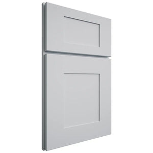 Shiloh Cabinetry Full Overlay Hartford Paintable Niebla Azul Door